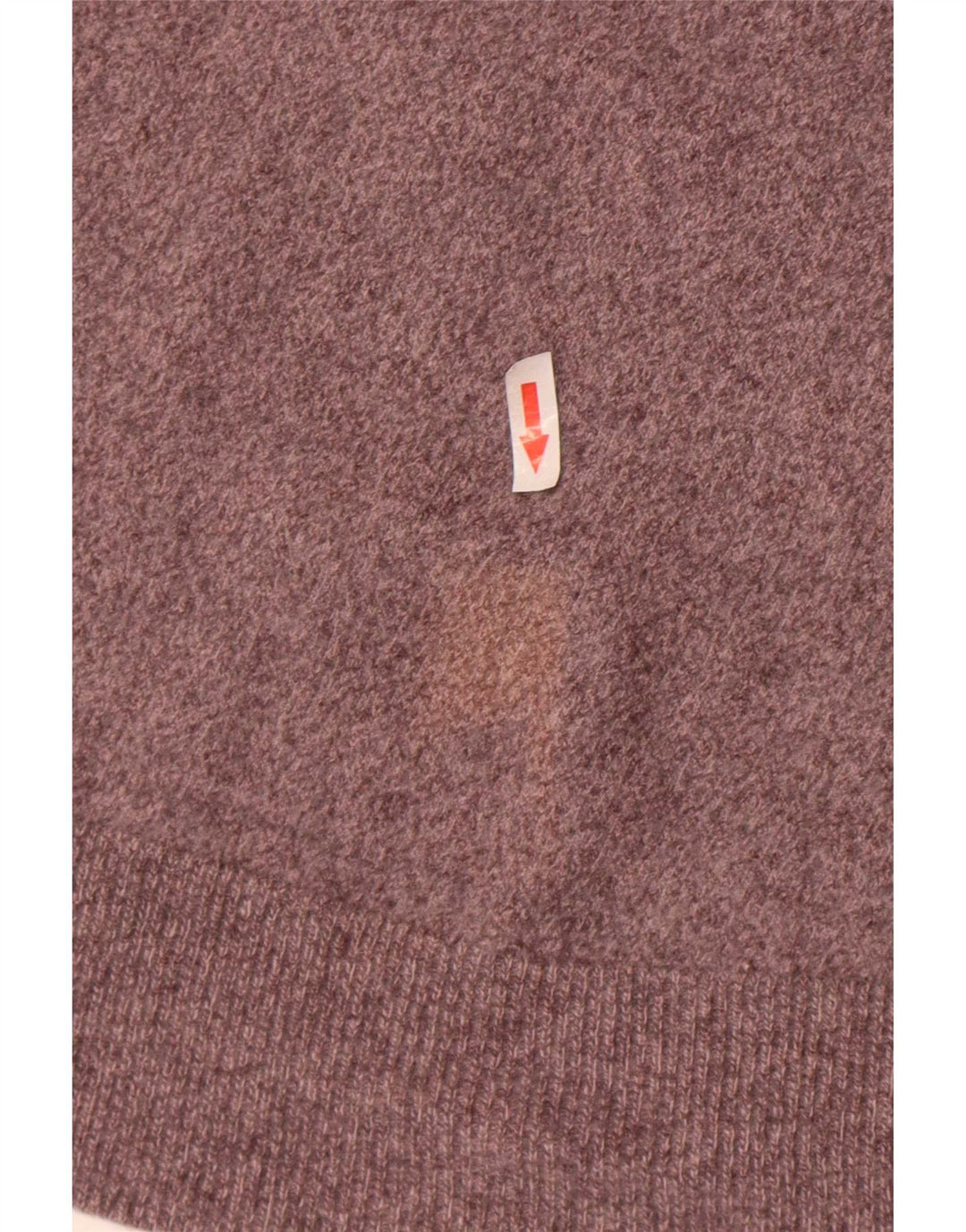 Sweter damski Massimo Dutti z wywijanym dekoltem UK 8, mała, szara wełna