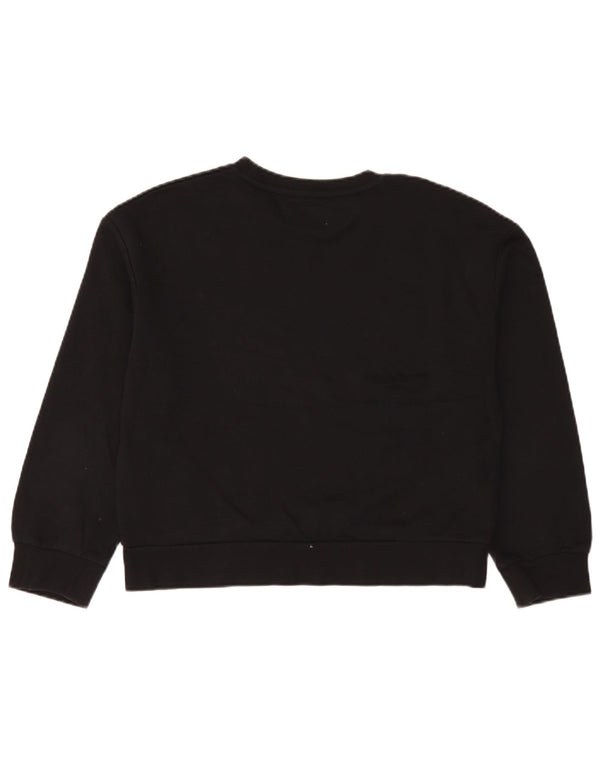 Damski sweter oversize Zara Trafaluc UK 10, mały, czarny, bawełniany