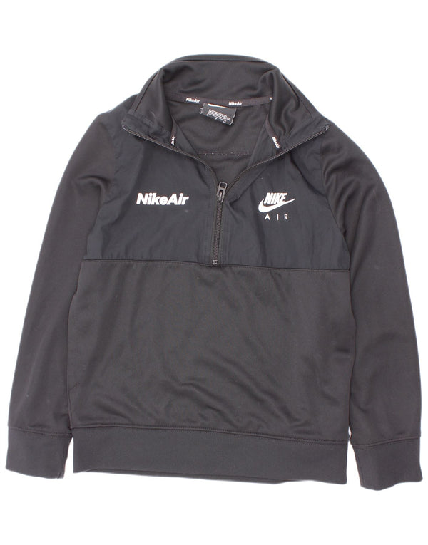 Chłopięca bluza Nike Standard Graphic z zamkiem błyskawicznym, 8-9 lat, mała czarna
