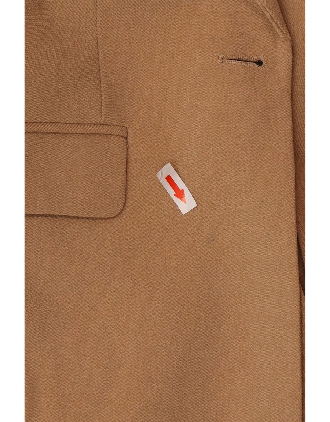 Damska marynarka Zara zapinana na 1 guzik UK 6 XS Beżowy poliester