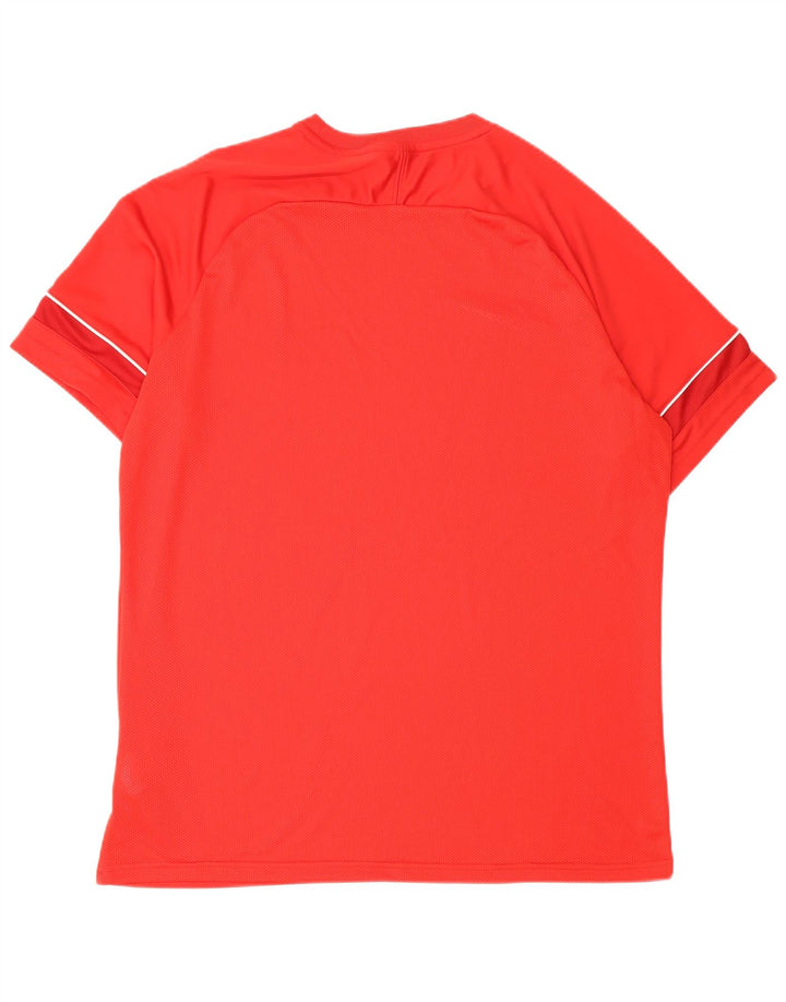 Męski T-shirt Nike Dri Fit Top XL, czerwony, poliester