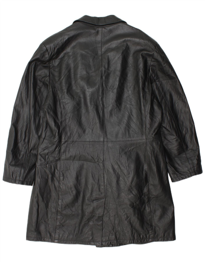Płaszcz męski MARTIN'S IT 52 XL, czarna skóra