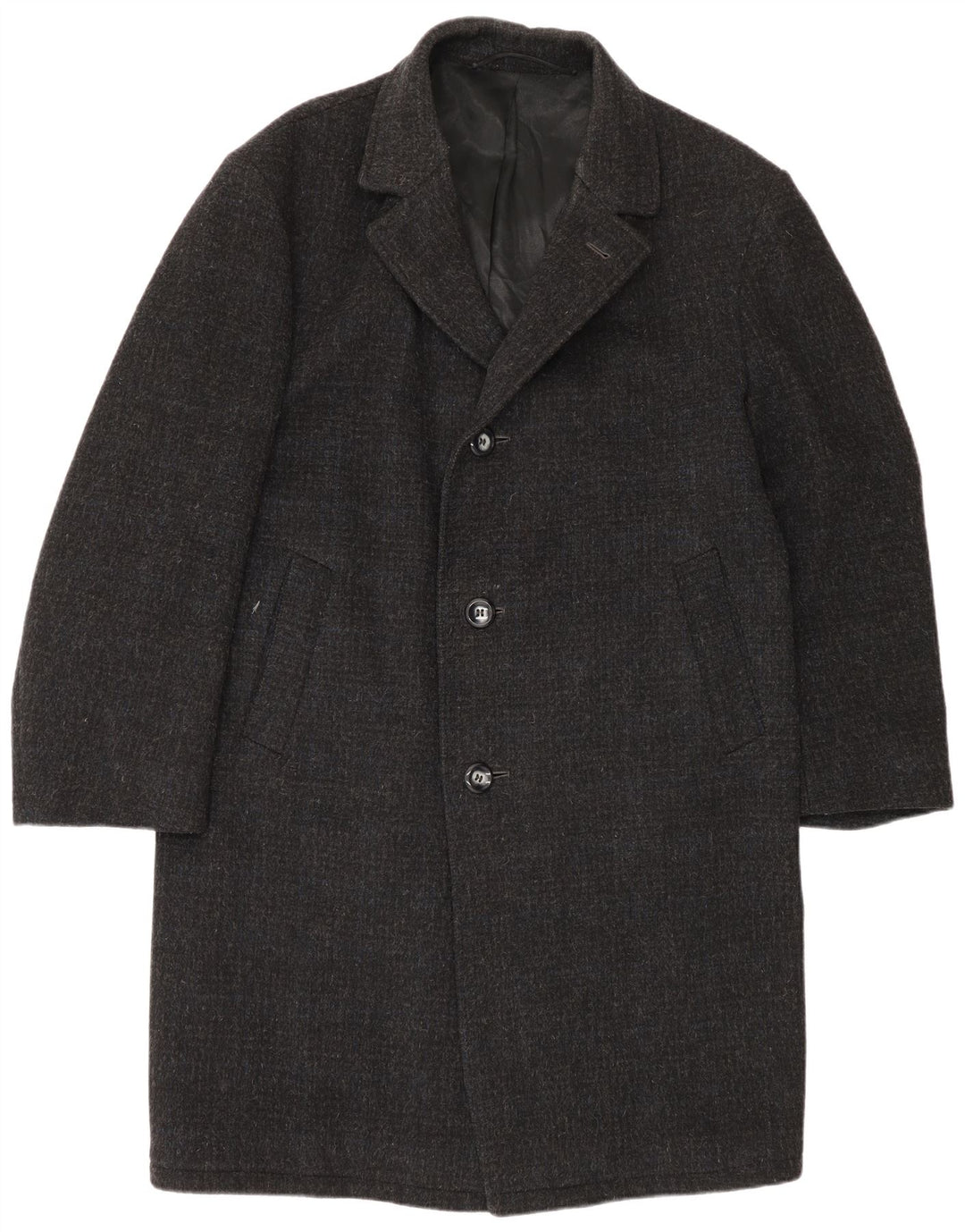 Płaszcz męski Vintage UK 38 średni szary