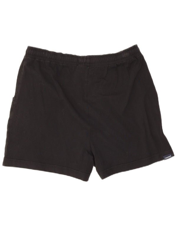 Damskie spodenki sportowe Reebok UK 14, duże, czarne, bawełniane