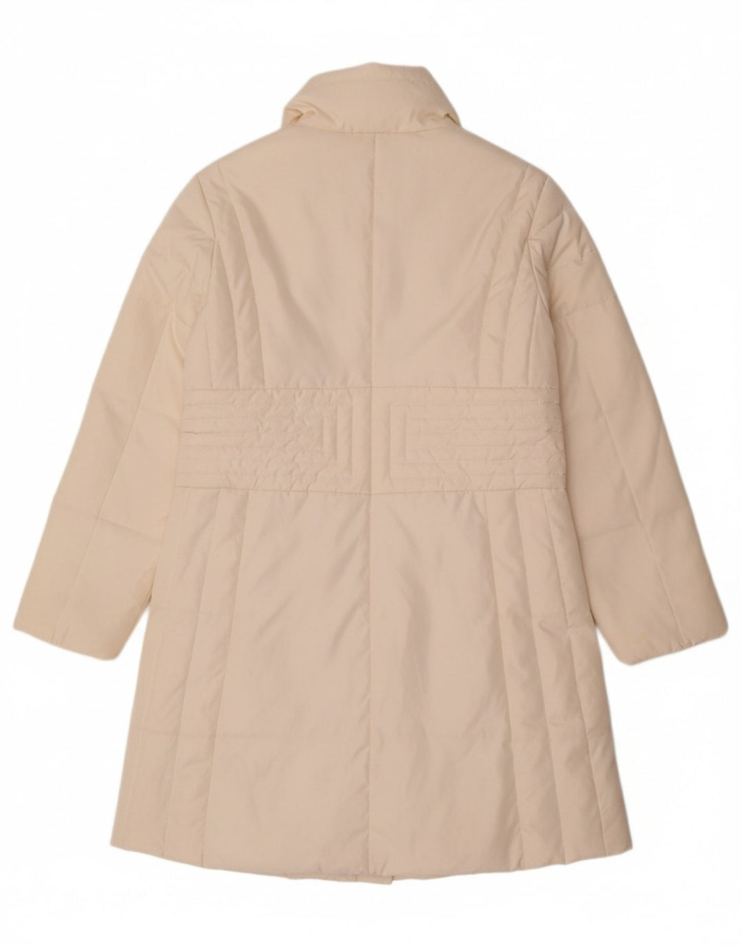 MIXTURE Womens Padded Coat IT 48 XL Off White Polyester