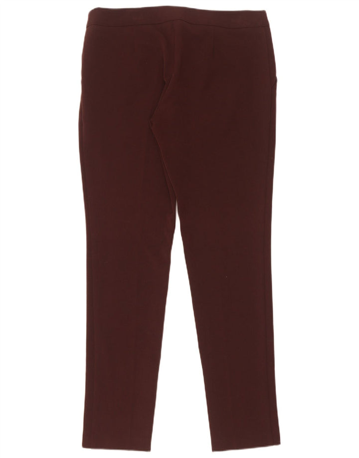Spodnie damskie Daniele Alessandrini Slim Chino IT 42 Medium W32 L30 Bordowe