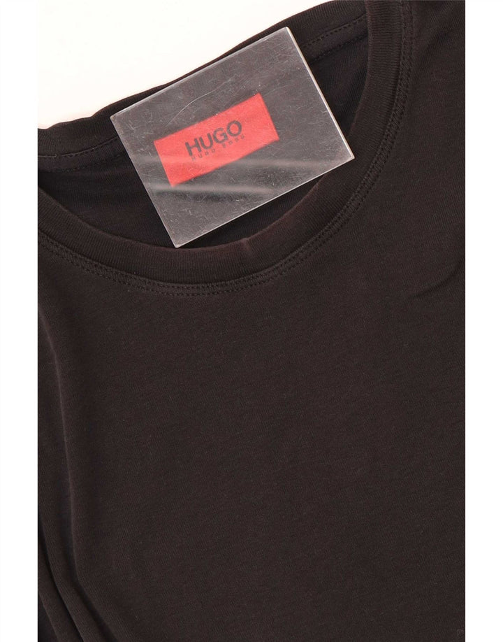 T-shirt męski Hugo Boss Top 2XL, czarny, bawełniany