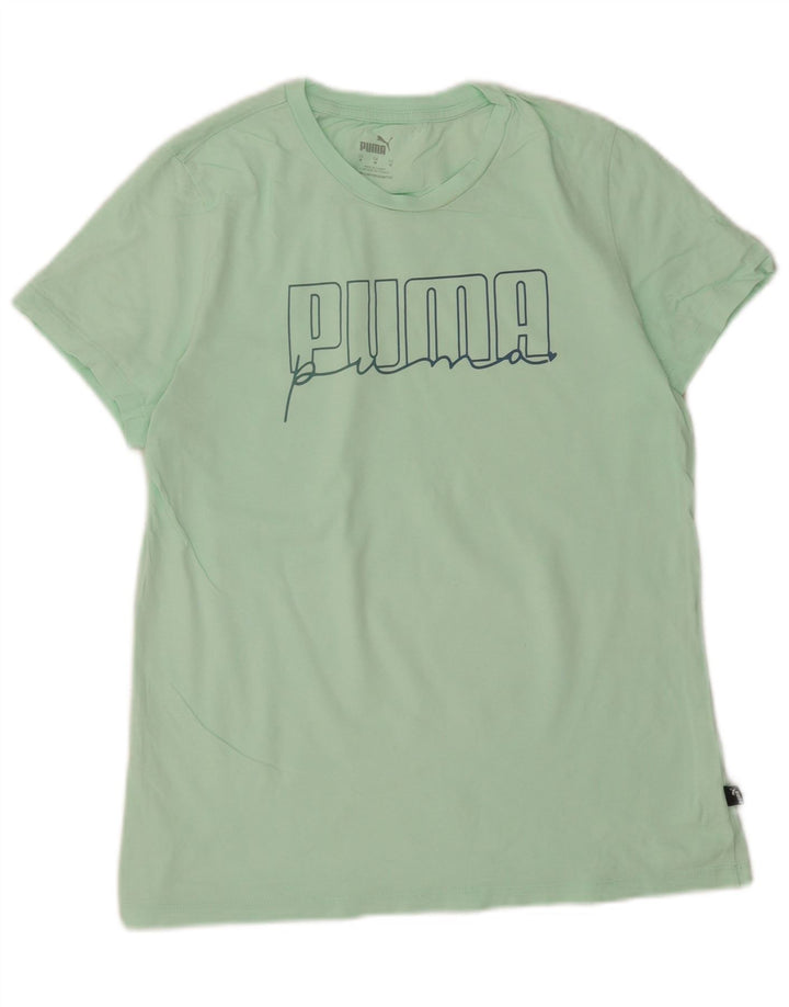 Damska koszulka z grafiką Puma Top UK 14 Średnia zieleń