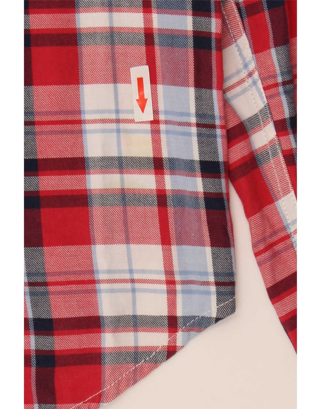 Koszula damska Levi's UK 14, bawełniana w średnią czerwoną kratkę