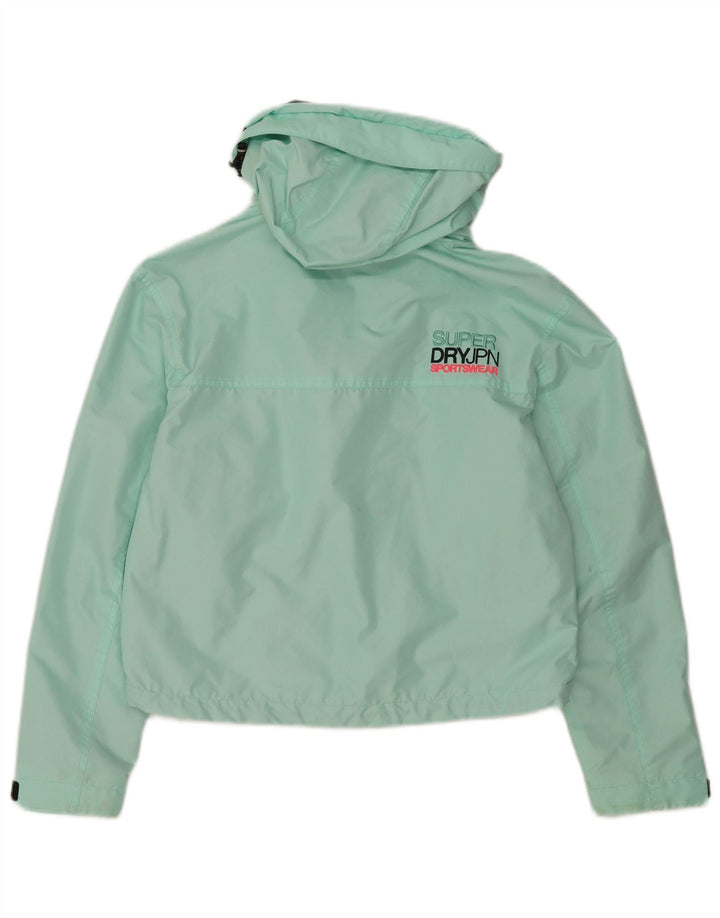 Damska kurtka bomber Superdry The Windcheater Graphic UK 8 Small Turkus