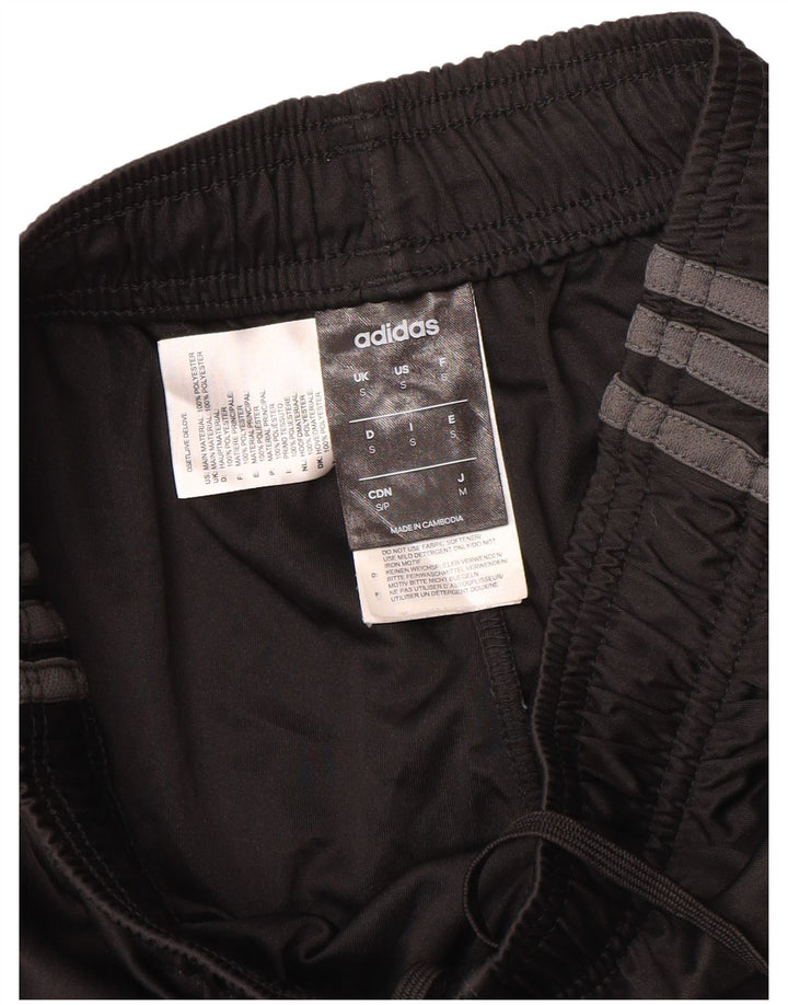 Męskie spodenki sportowe Adidas Climalite, małe, czarne, poliestrowe