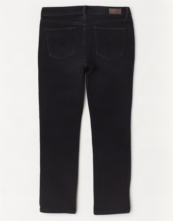 Damskie jeansy Levi's Demi Curve Mid Rise Straight Jeans US 14 XL W32 L28 Czarne