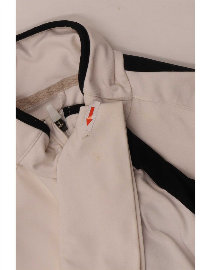 Damska kurtka dresowa Nike Dri Fit UK 12 w kolorze średniobiałym