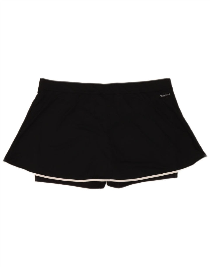 Damska skort ADIDAS Climalite UK 20/22 XL, czarny poliester