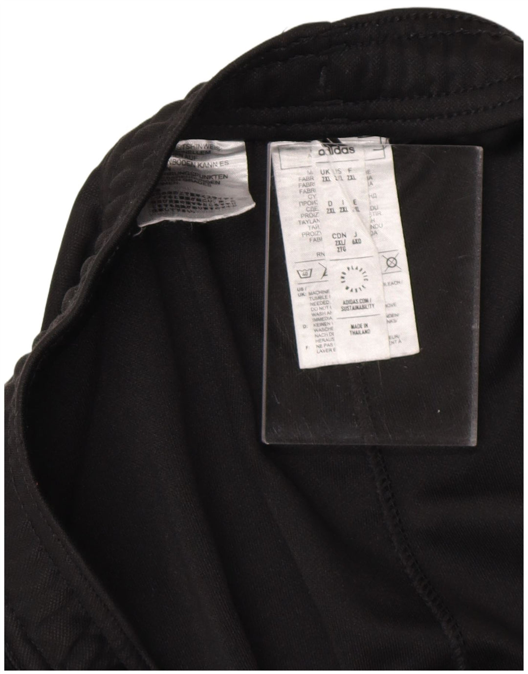Męskie spodnie dresowe Adidas Aeroready 2XL, czarny poliester