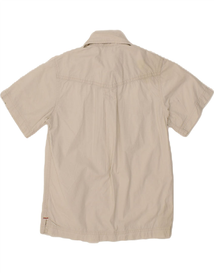 GAP Boys Short Sleeve Shirt 4-5 Years White Cotton Vintage Gap and Second-Hand Gap from Messina Hembry 