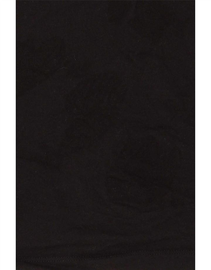 Męski graficzny top Levi's z długim rękawem, duży, czarny, bawełniany