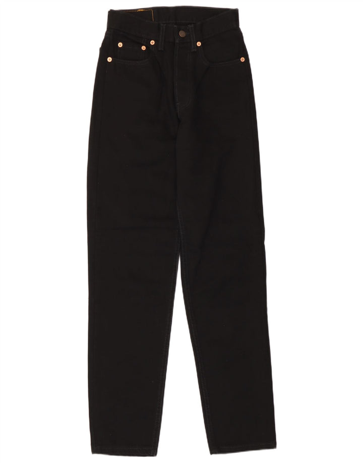 Damskie jeansy Levi's 891 Tapered W26 L30 Czarna bawełna