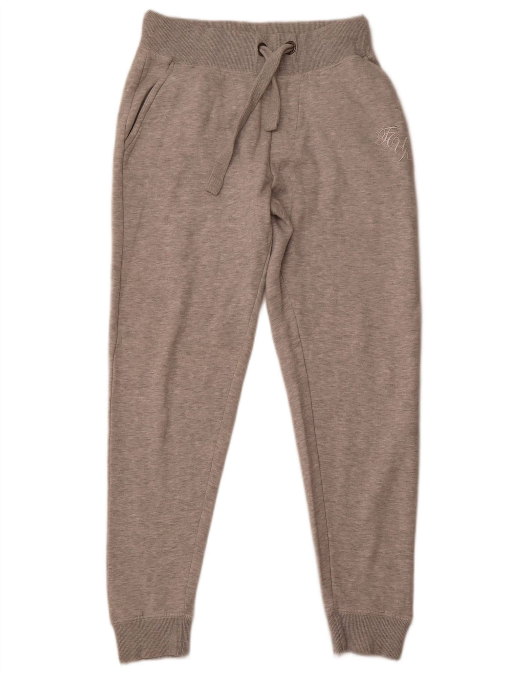 Damskie spodnie dresowe FRENCH CONNECTION Joggers UK 12 Średni szary