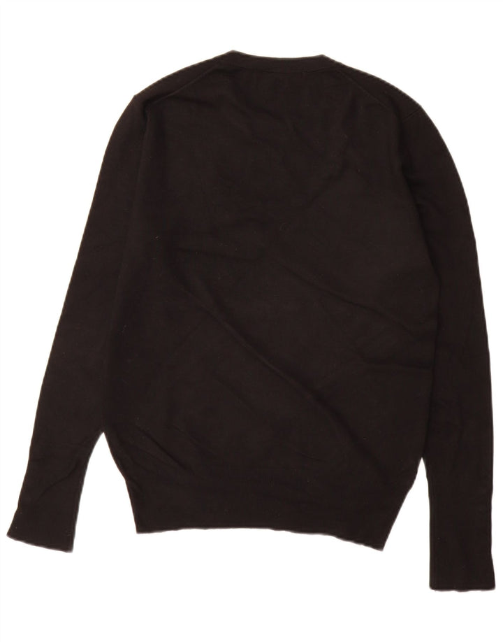 Sweter damski Zara z okrągłym dekoltem UK 14, duży, czarny