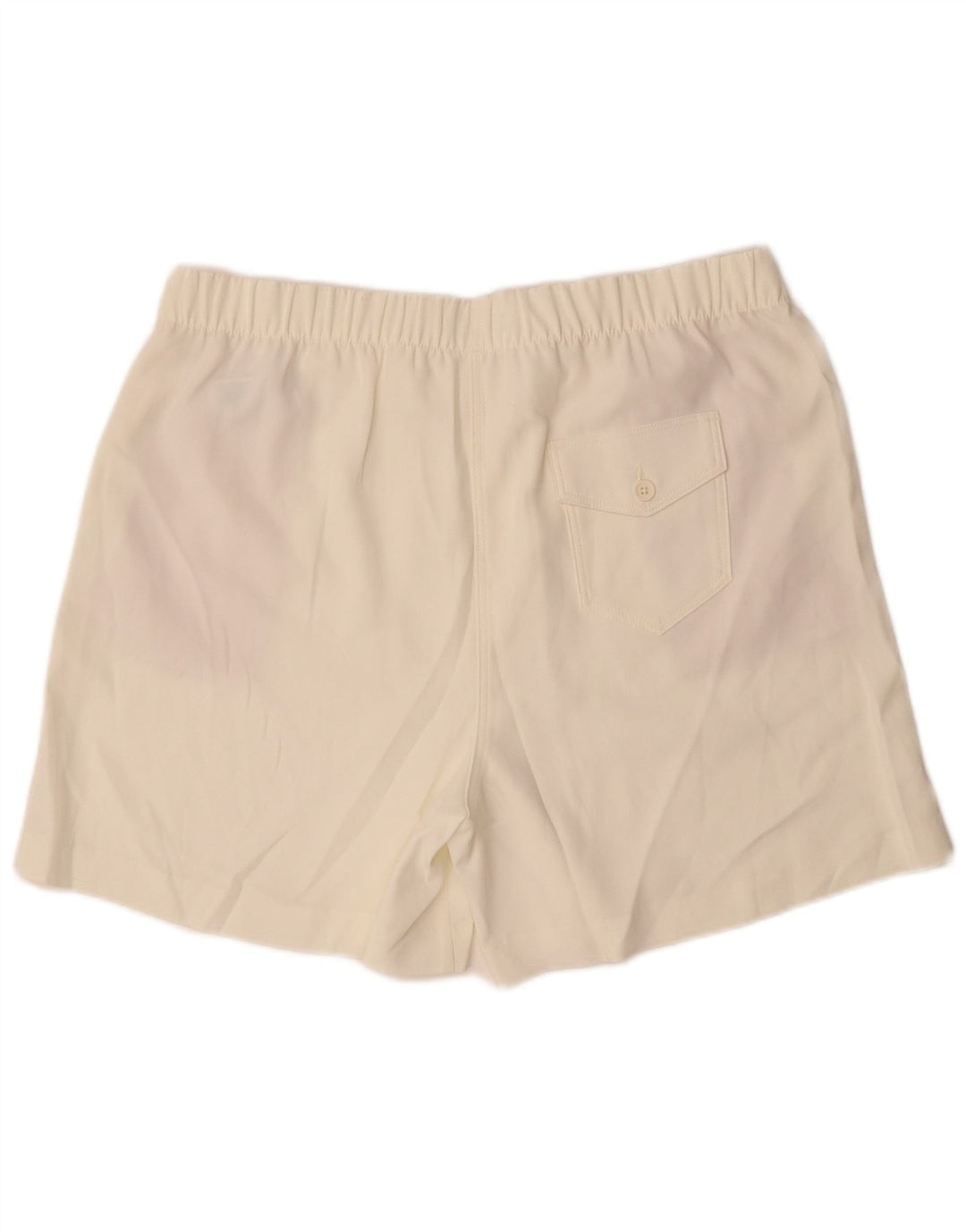 Marks & Spencer Damskie spodenki Chino UK 18 XL W38 Złamana biel Poliester