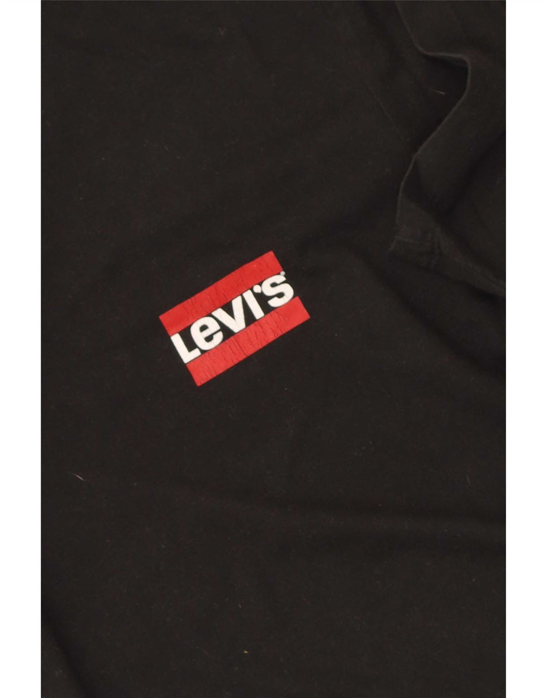 Męski T-shirt Levi's Top, duży, czarny, bawełniany