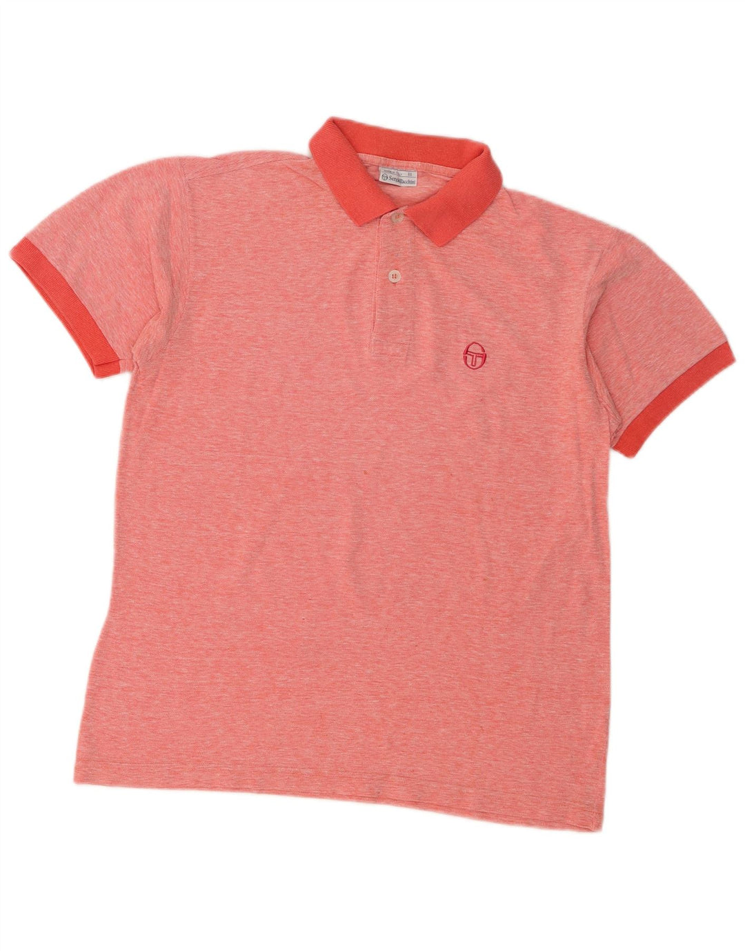 Męska koszulka polo Sergio Tacchini, średnio różowa, bawełniana