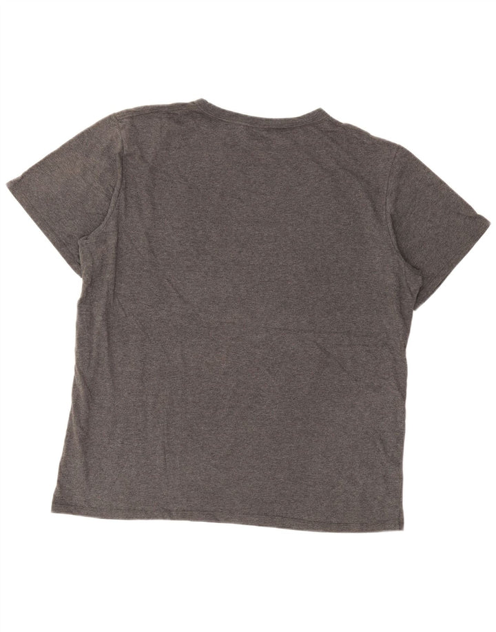Męski T-shirt z grafiką O'Neill, 2XL, szara bawełna