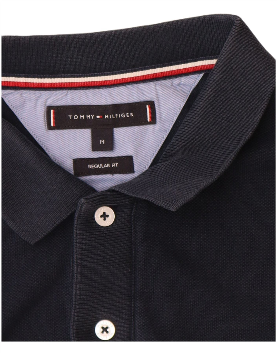Męska koszulka polo o regularnym kroju Tommy Hilfiger w kolorze granatowym