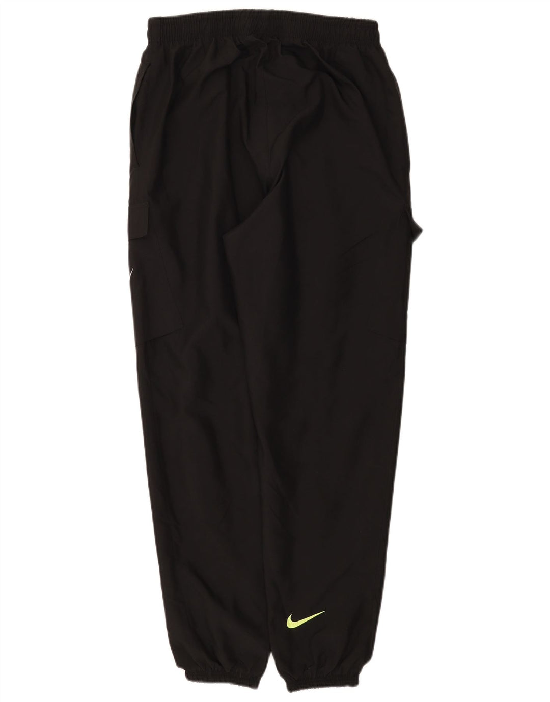 Męskie spodnie dresowe Nike Graphic Cargo, duże, czarne, poliestrowe