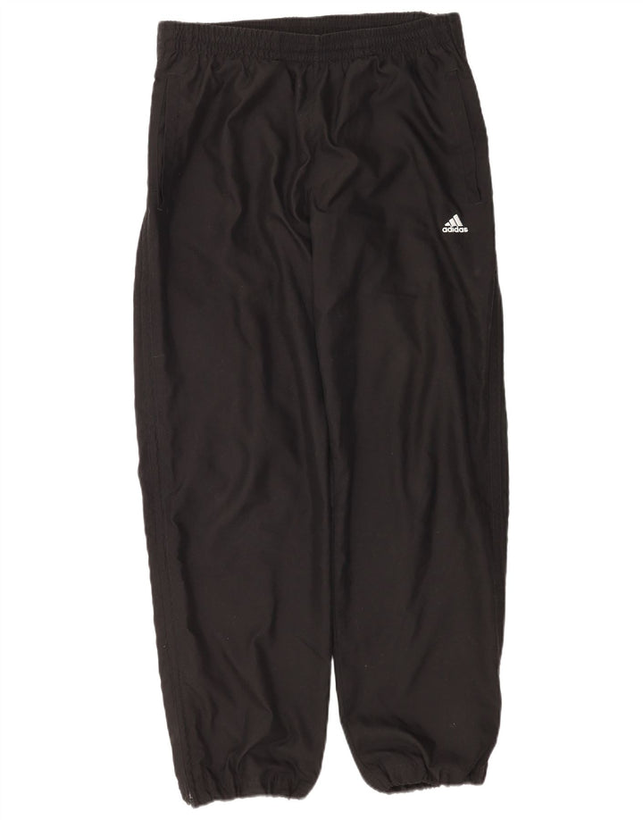 Męskie spodnie dresowe ADIDAS Climalite Joggers, średni czarny poliester
