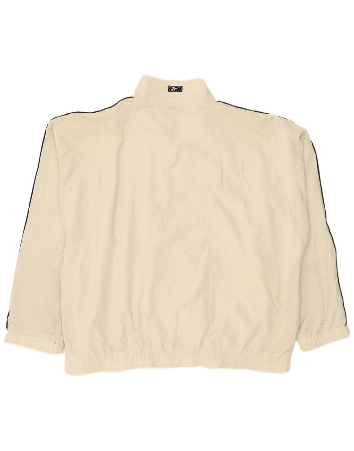 Męska kurtka dresowa Reebok 2XL, biały poliester