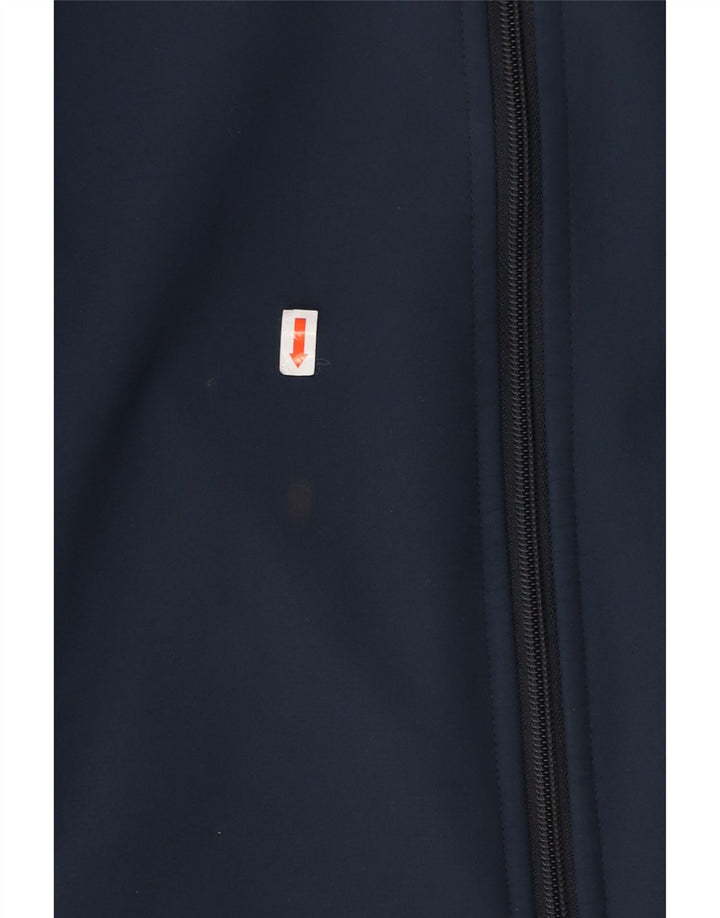Męska kurtka dresowa JACK WOLFSKIN UK 36/38, mała, granatowa, poliester