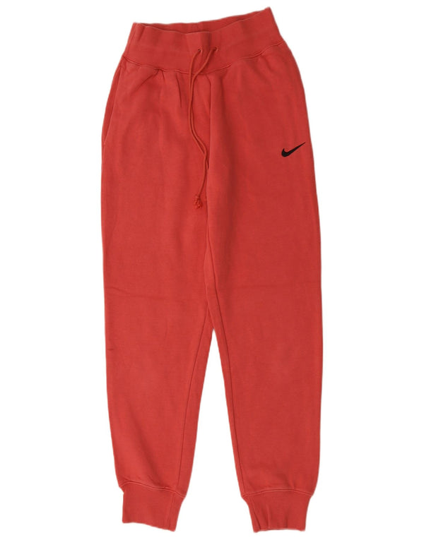 Damskie spodnie dresowe Nike Joggers UK 8 Small Red Cotton