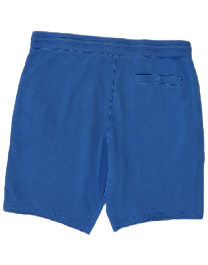 Męskie spodenki sportowe Adidas, duże, niebieskie, bawełniane