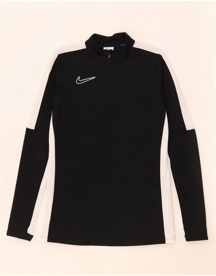 Męski dres Nike Dri Fit z zamkiem błyskawicznym i zamkiem błyskawicznym XS w kolorze czarnym