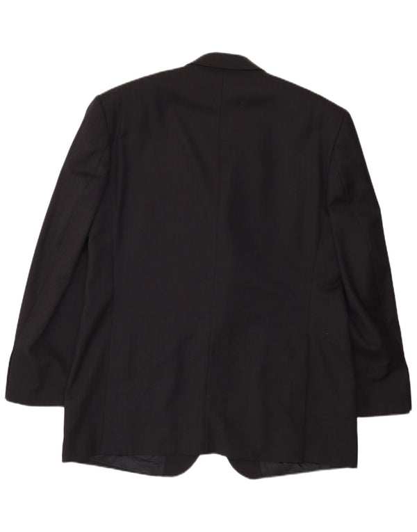 Męska marynarka Yves Saint Laurent IT 54 2XL Granatowa w prążki