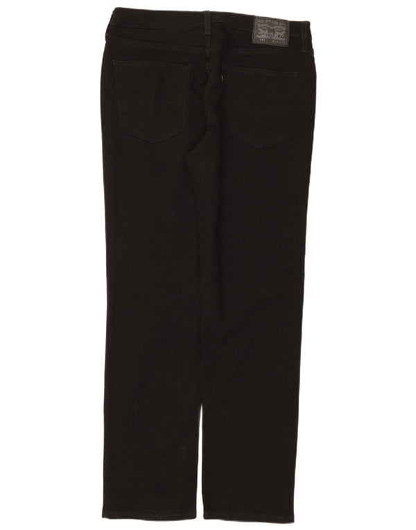 Męskie jeansy Levi's 541 Tapered W34 L32 Czarna bawełna