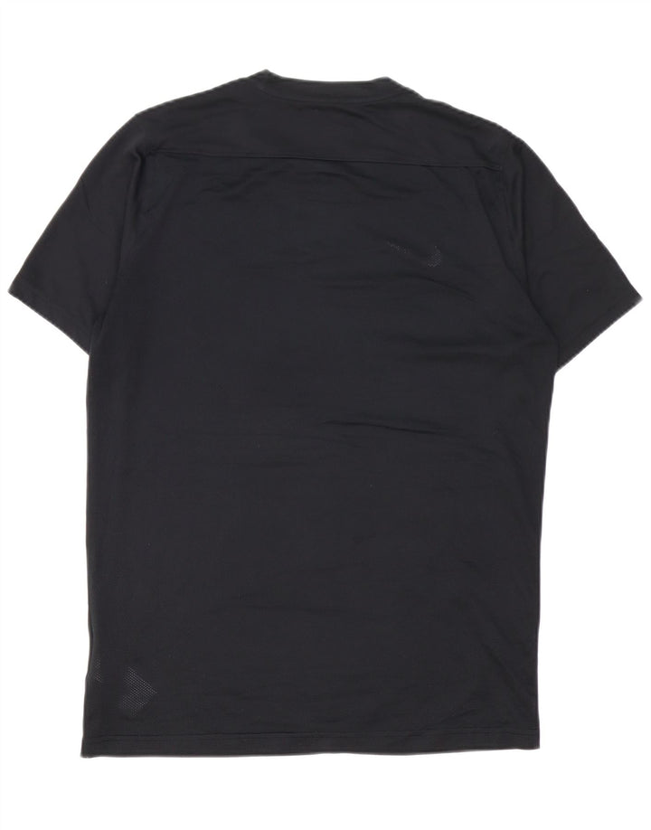 Męski T-shirt NIKE Dri Fit, duży, czarny, poliester