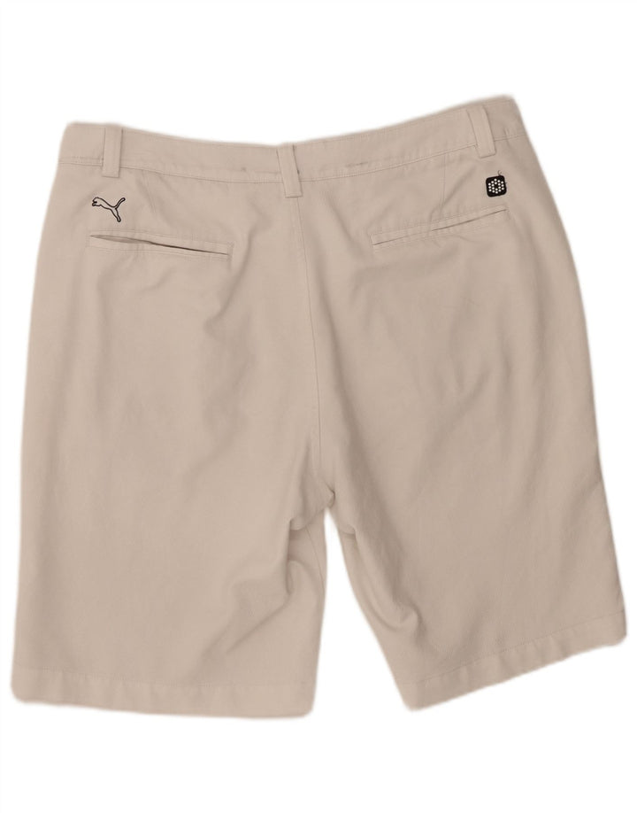 Męskie spodenki Chino Puma W36, duże, białe, poliestrowe
