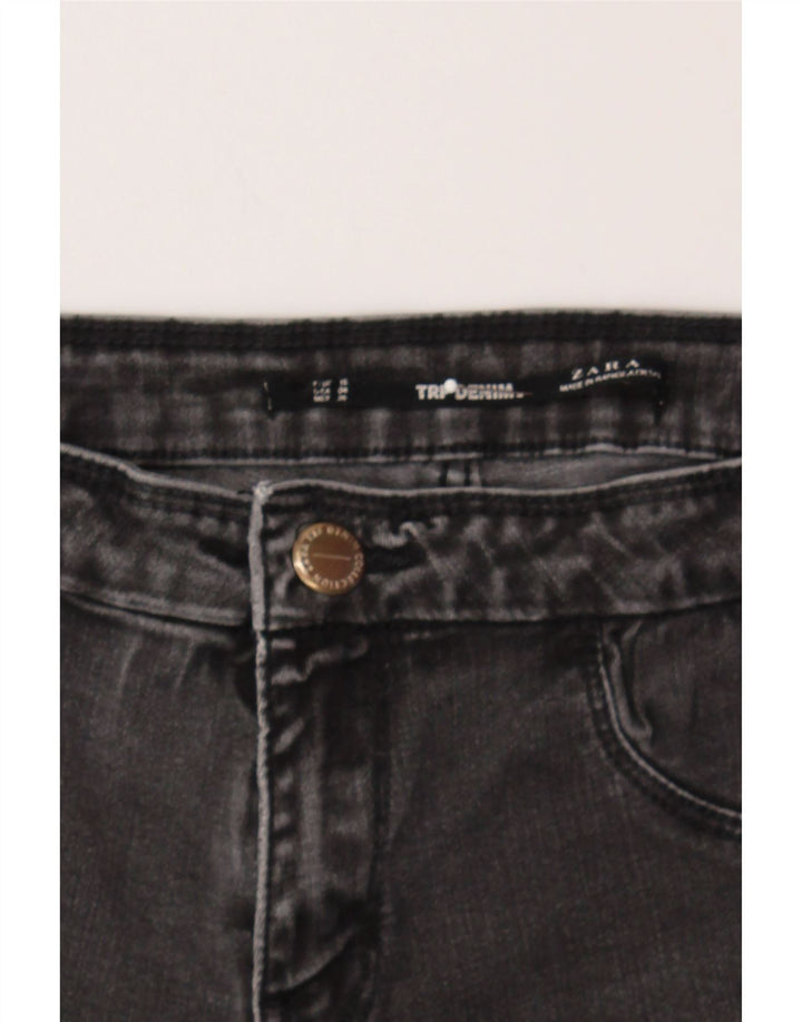 ZARA Womens Skinny Jeans US 4 Small W24 L29 Black Vintage Zara and Second-Hand Zara from Messina Hembry 