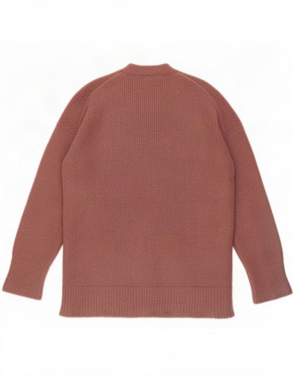 Cos Damski sweter oversize UK 10 Small Pink Wełna