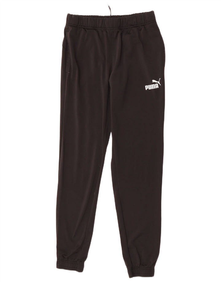Damskie spodnie dresowe PUMA Joggers UK 12 Średni czarny poliester