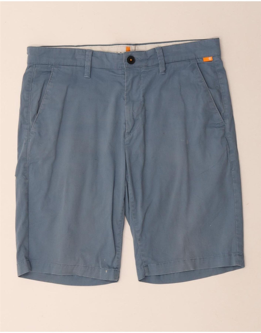 Męskie spodenki Chino Timberland W32 Średnioniebieskie, bawełniane