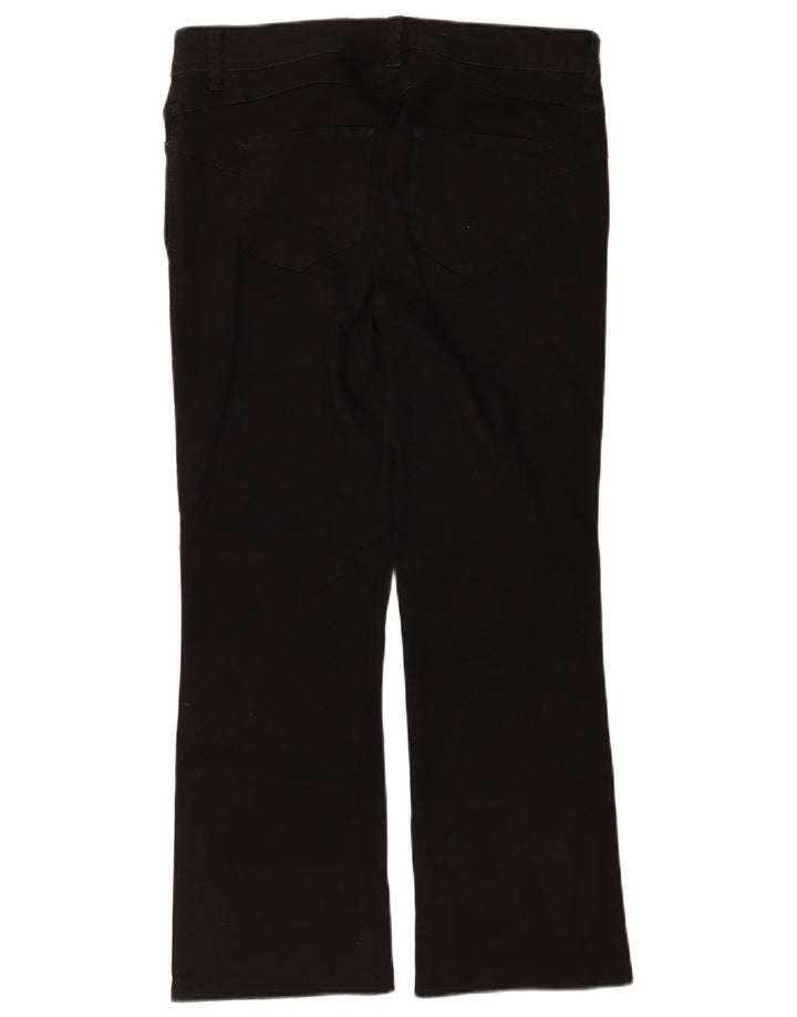 Marks & Spencer Damskie jeansy Bootcut UK 16 Large W34 L26 Czarna bawełna