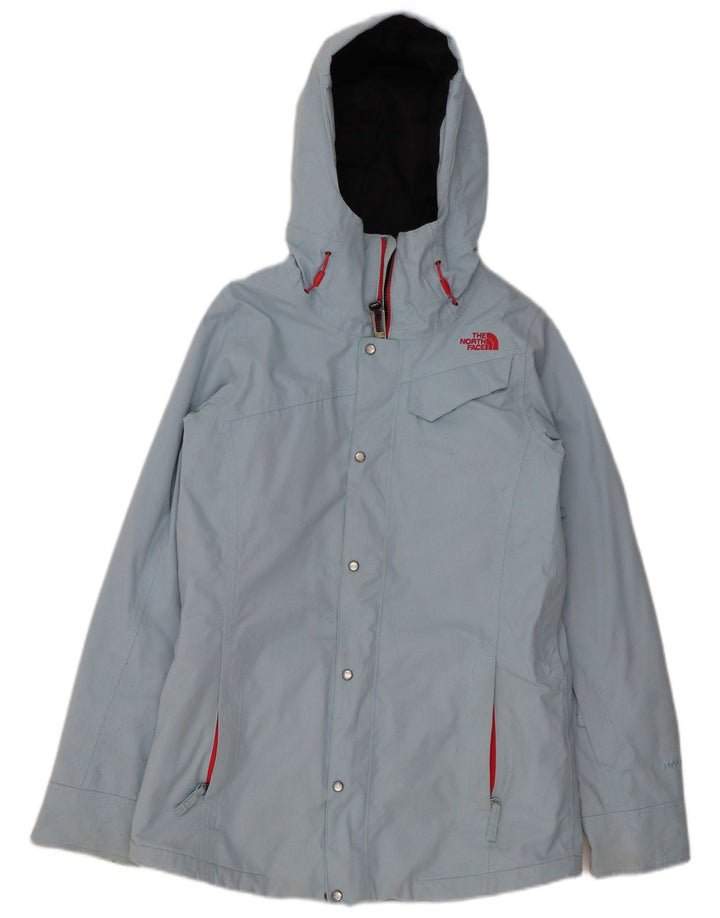Damska kurtka wiatrówka The North Face z kapturem, oversize, UK 10, mała niebieska
