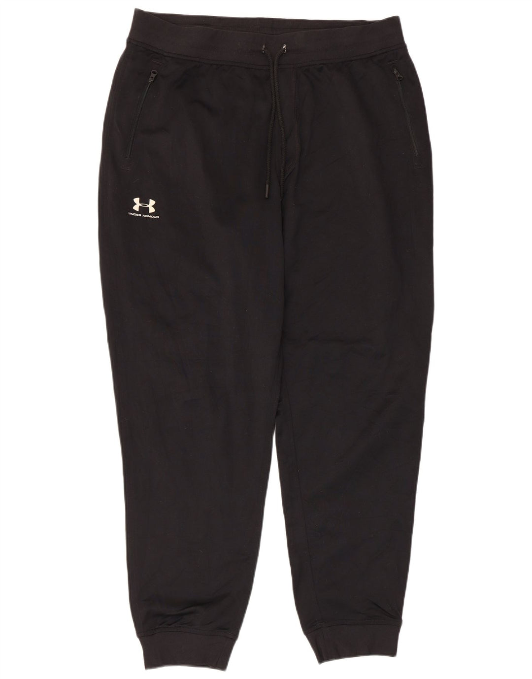 Męskie spodnie dresowe Under Armour XL, czarne, poliestrowe