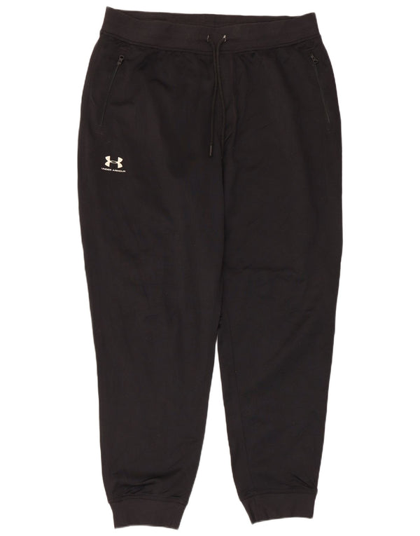 Męskie spodnie dresowe Under Armour XL, czarne, poliestrowe