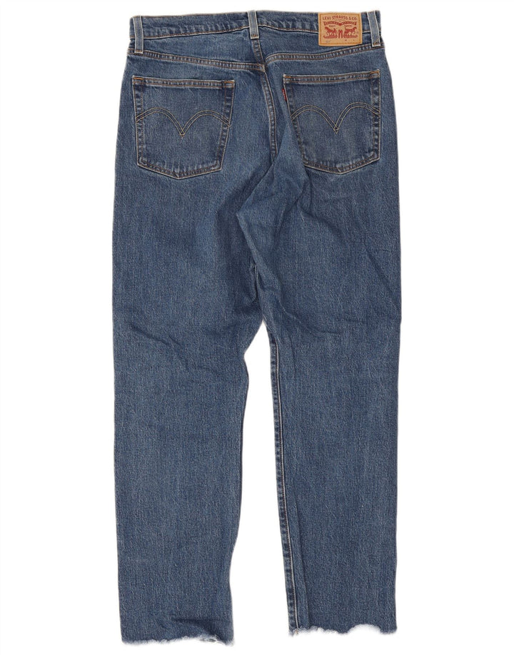 Męskie jeansy Levi's 501 Straight W30 L30 Niebieskie bawełniane