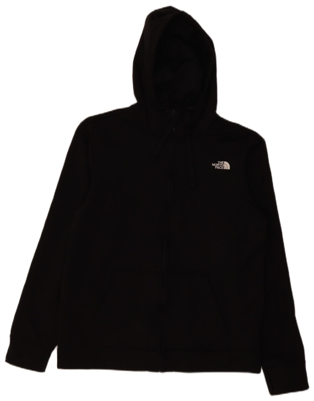 Męski sweter z kapturem The North Face, duży, czarny, poliestrowy